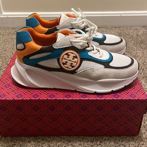 BRAND NEW NEVER WORN, TORY BURCH Sawyer Trainer Sneaker, Women’s Size 9